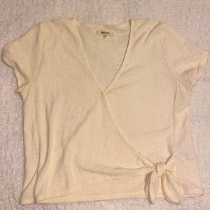 Madewell v neck top